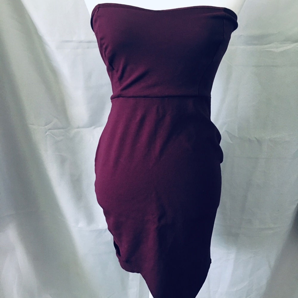Strapless dress
